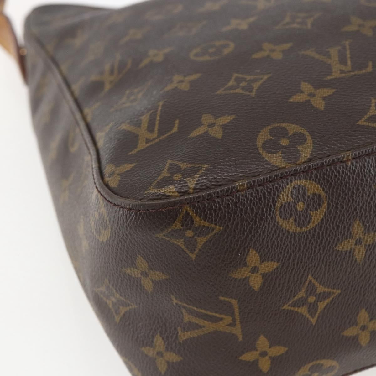 Louis Vuitton Looping Handbag Monogram Canvas, BROWN, CANVAS, Shoulder bag