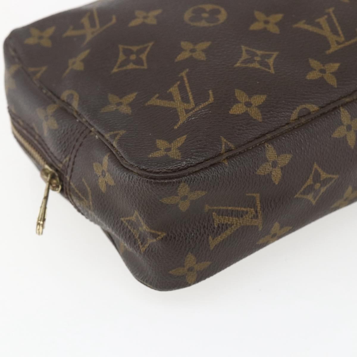Louis Vuitton Trousse Toilette Monogram Canvas, BROWN, CANVAS, Clutche & pouche