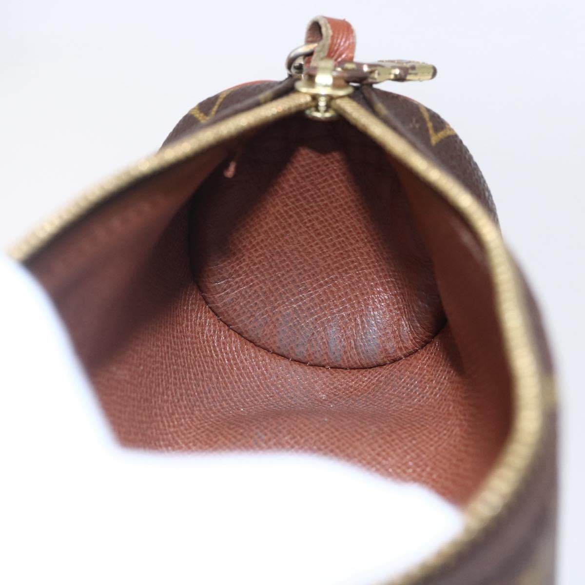 Louis Vuitton Papillon Handbag Monogram Canvas, BROWN, CANVAS, Clutche & pouche