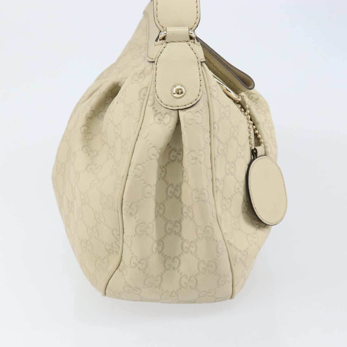 Gucci Sukey Hobo Guccissima Leather, ECRU, LEATHER, Shoulder bag