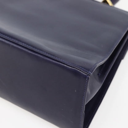 Salvatore Ferragamo Gancini Convertible Top Handle Bag Leather, PURPLE, LEATHER, Handbag