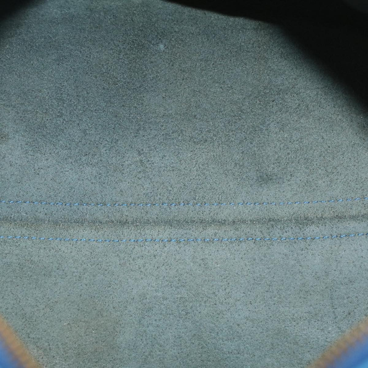 Louis Vuitton Speedy Handbag Epi Leather, BLUE, LEATHER, Handbag