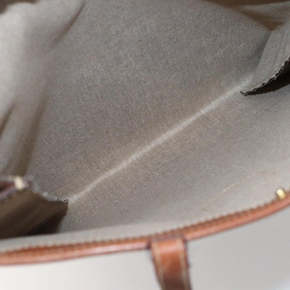 Celine Vintage Macadam Tote bag Canvas, BROWN, CANVAS, Tote bag