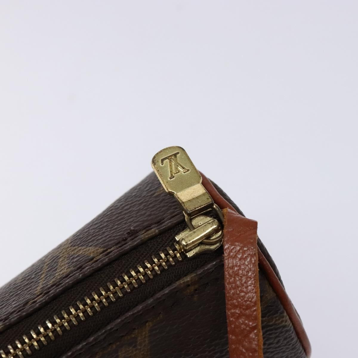 Louis Vuitton Papillon Pochette Monogram Canvas, BROWN, CANVAS, Handbag