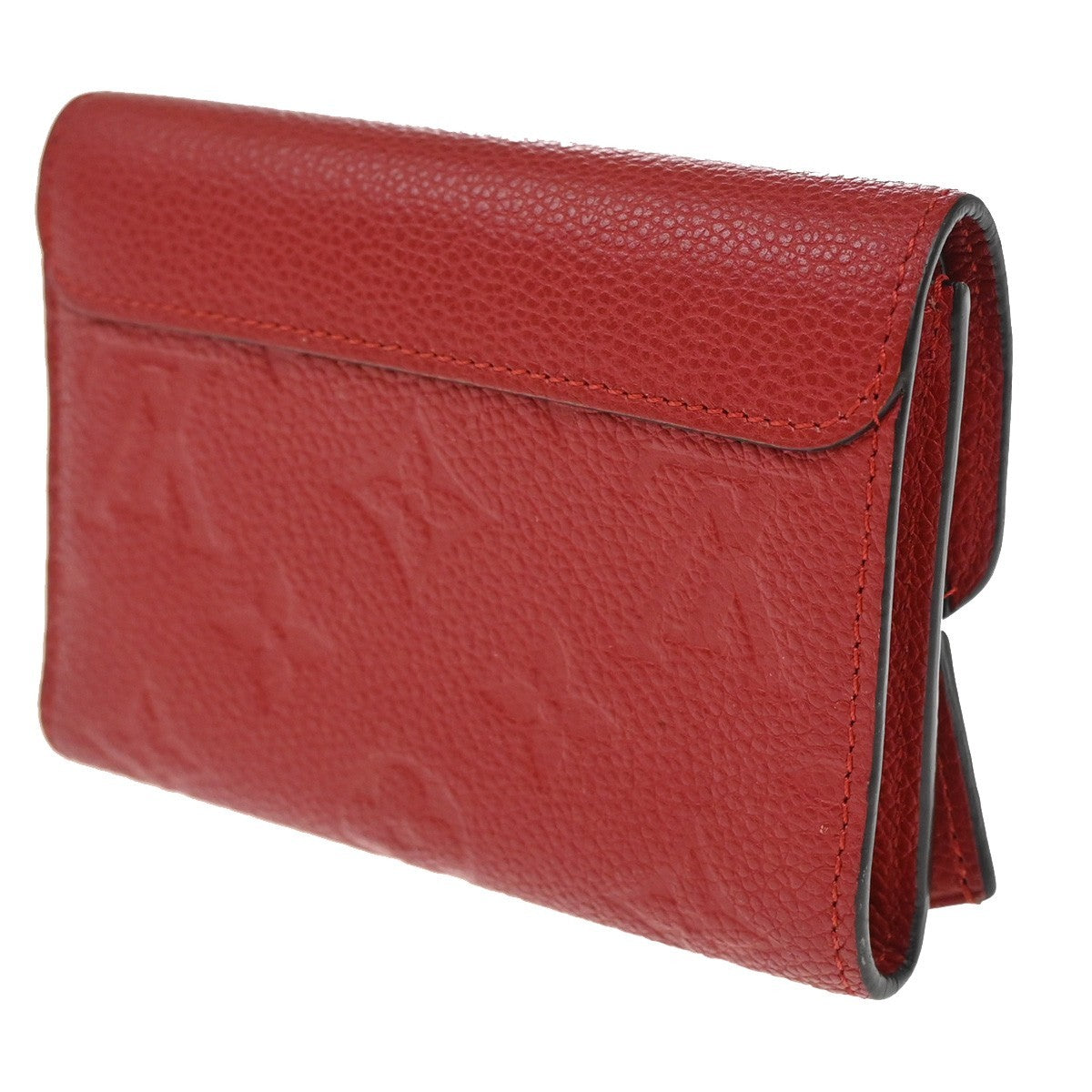 Louis Vuitton Pont Neuf Wallet Monogram Empreinte Leather, RED, LEATHER, Wallets