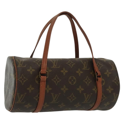 Louis Vuitton Papillon Handbag Monogram Canvas, BROWN, CANVAS, Handbag