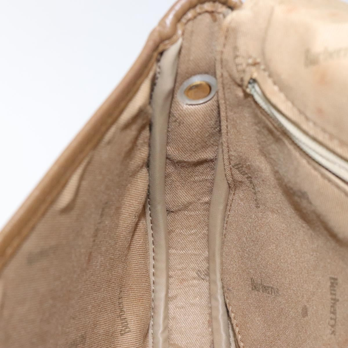 Burberry Vintage Shoulder Bag Canvas, BEIGE, CANVAS, Shoulder bag