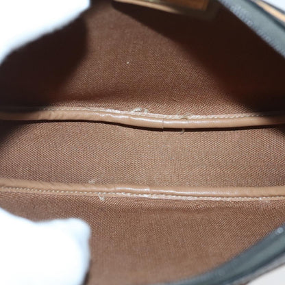 Christian Dior Vintage Honeycomb Shoulder Bag Canvas, BLACK, CANVAS, Shoulder bag