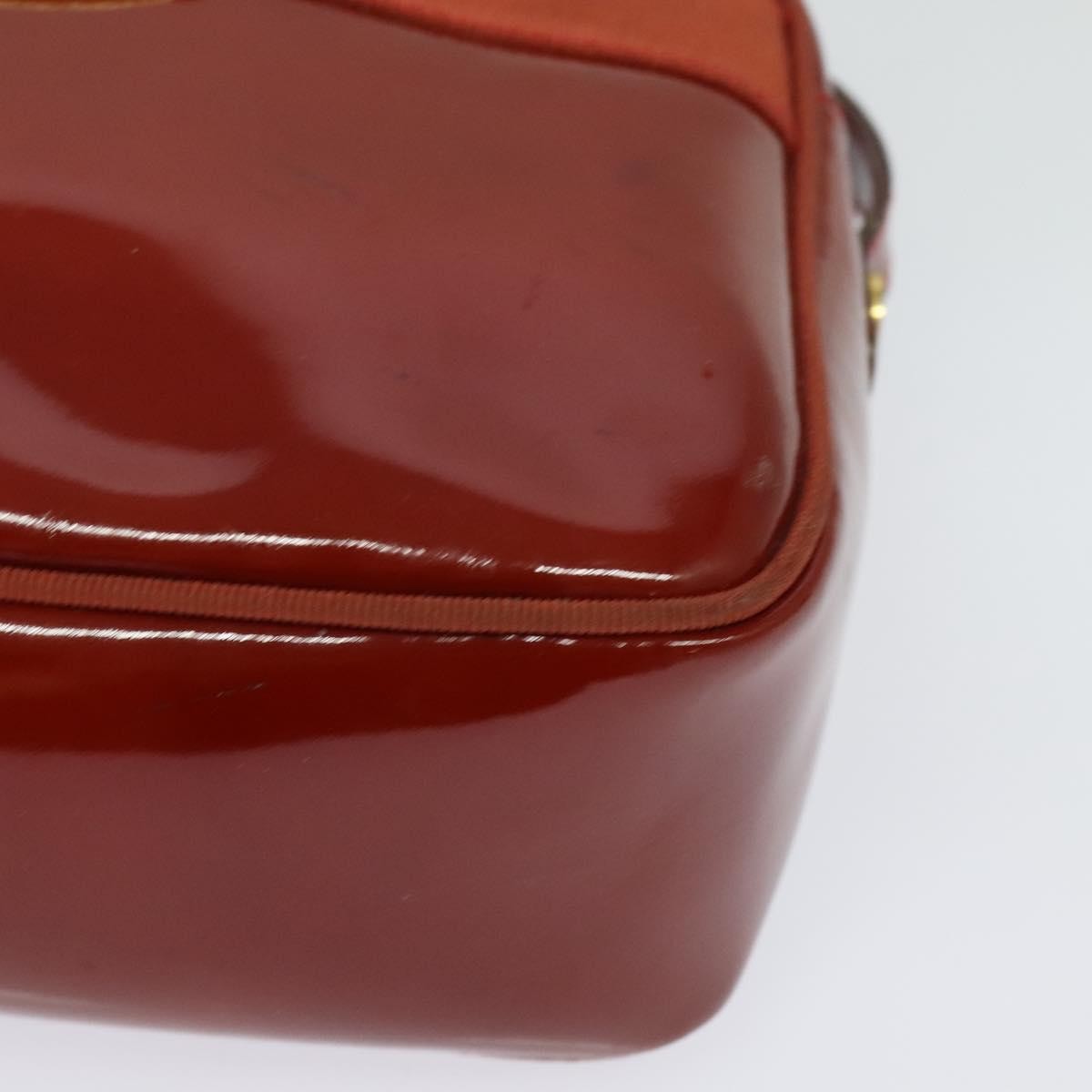 Salvatore Ferragamo Vala Shoulder Bag Patent Leather, RED, PATENT_LEATHER, Shoulder bag