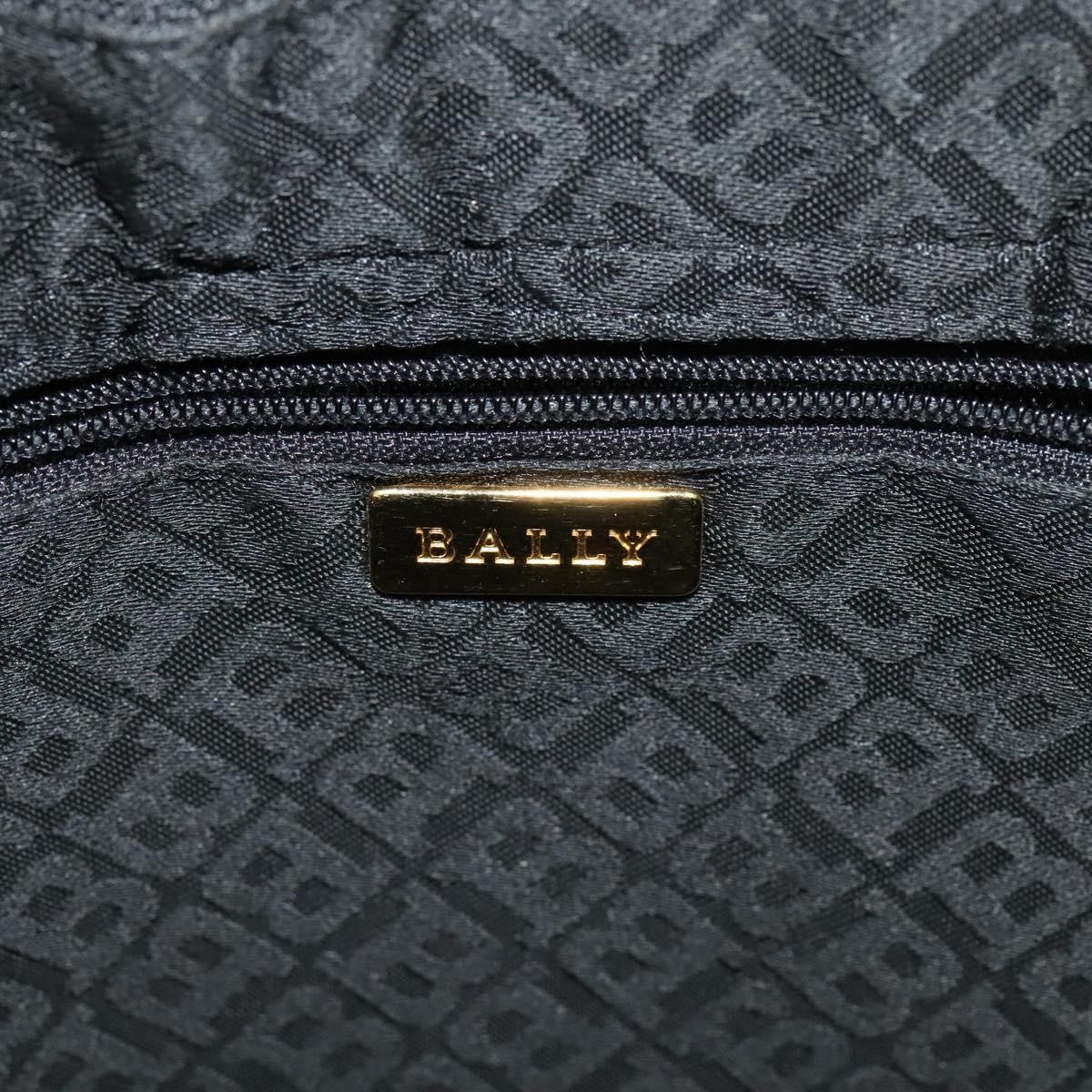 Bally Vintage Shoulder Bag Quilted leather, BLACK, LEATHER, Shoulder bag