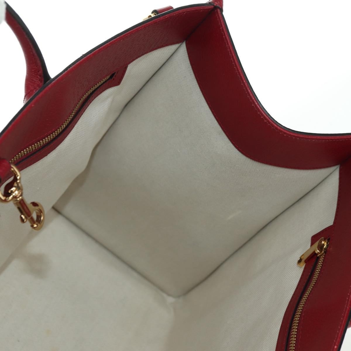 Gucci Doraemon Tote Printed Mini GG Coated Canvas, Beige, Canvas, Tote Bag