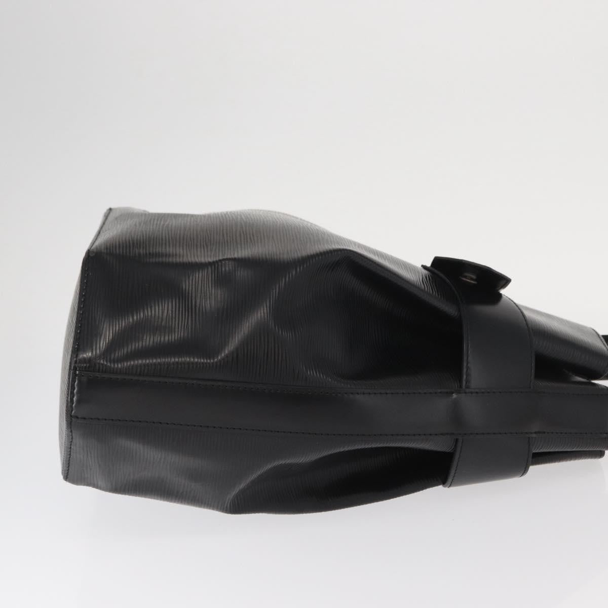 Louis Vuitton Vintage Sac d'Epaule Handbag Epi Leather, BLACK, LEATHER, Shoulder bag