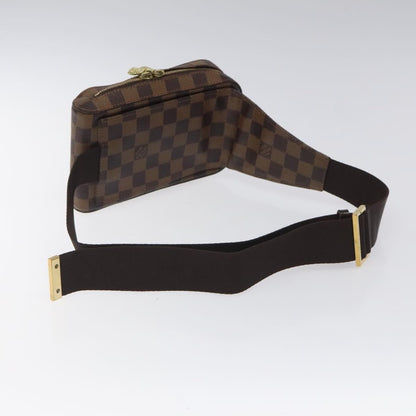 Louis Vuitton Geronimos Waist Bag Damier, BROWN, CANVAS, Clutche & pouche