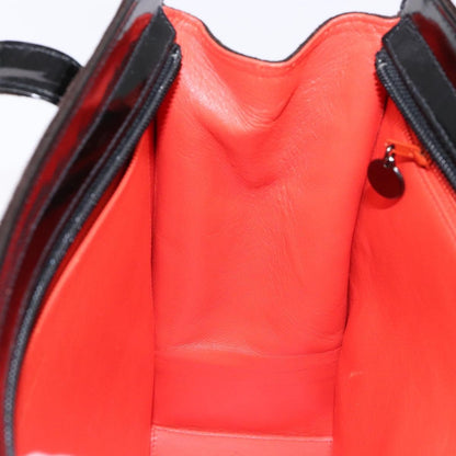 Chanel Vintage Logo Tote Suede, BROWN, SUEDE, Tote bag