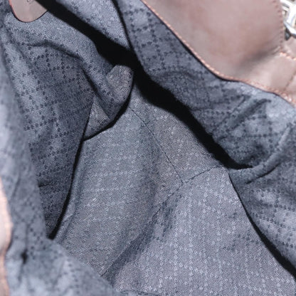 Gucci Sherry bamboo Shoulder Bag Nylon, KHAKI, NYLON, Shoulder bag