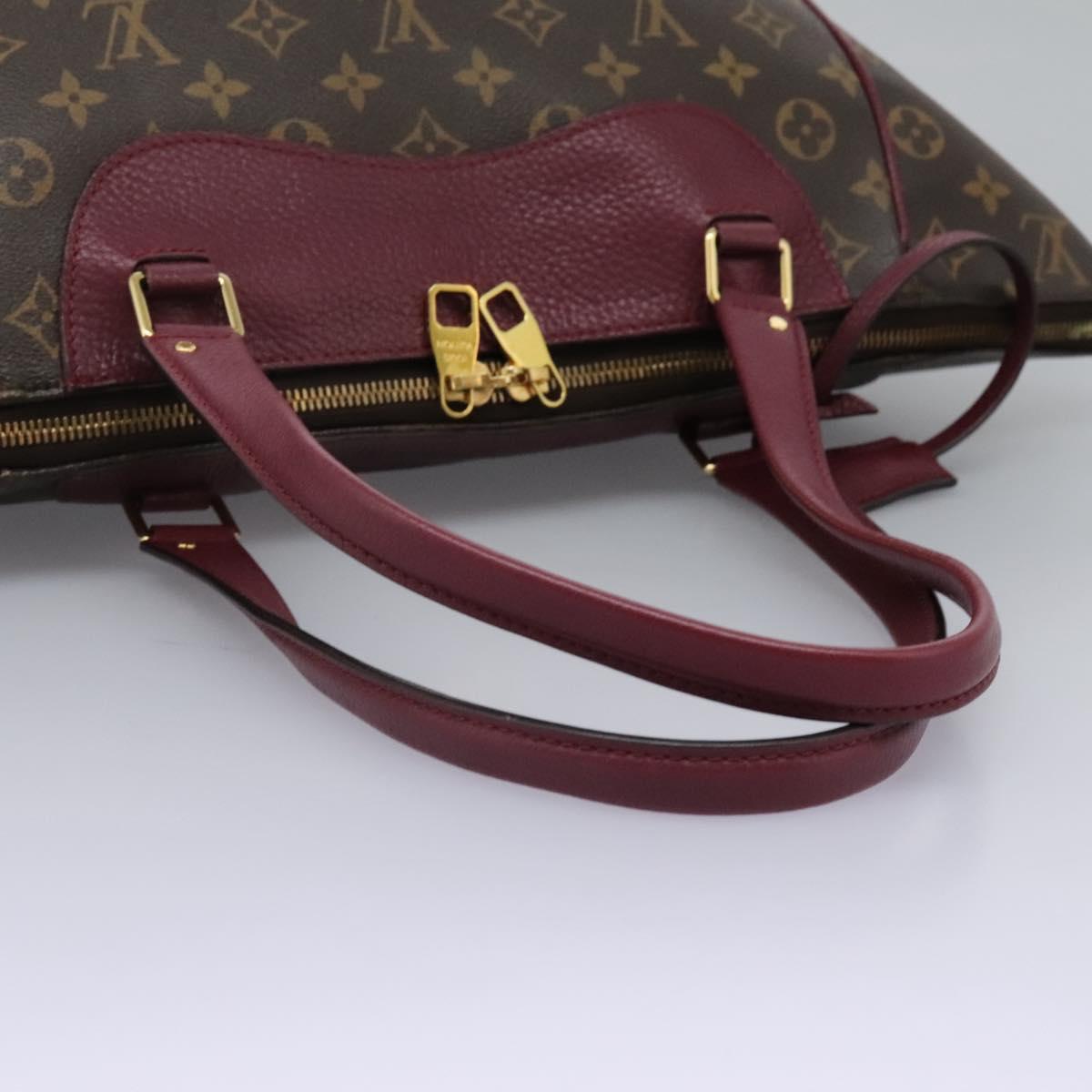 Louis Vuitton Estrela NM Handbag Monogram Canvas with Leather, PURPLE, CANVAS, Handbag