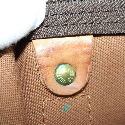 Louis Vuitton Keepall Bag Monogram Canvas, BROWN, CANVAS, Travel bag