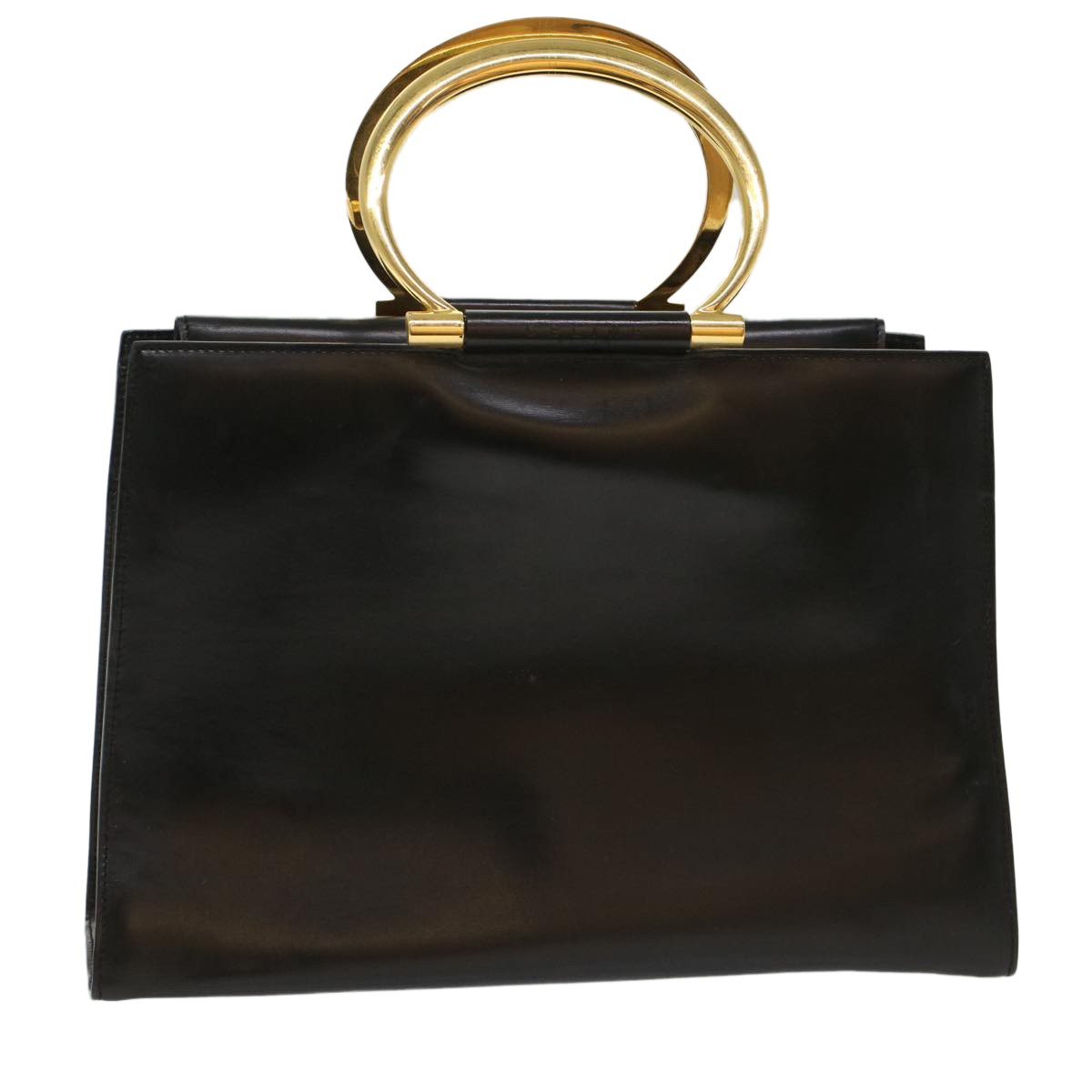 Celine Handbag Leather, BLACK, LEATHER, Handbag