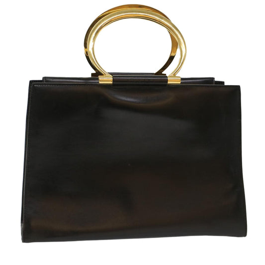 Celine Handbag Leather, BLACK, LEATHER, Handbag