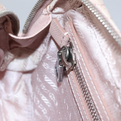 Prada Camera Bag Quilted Tessuto, PINK, NYLON, Crossbody bag