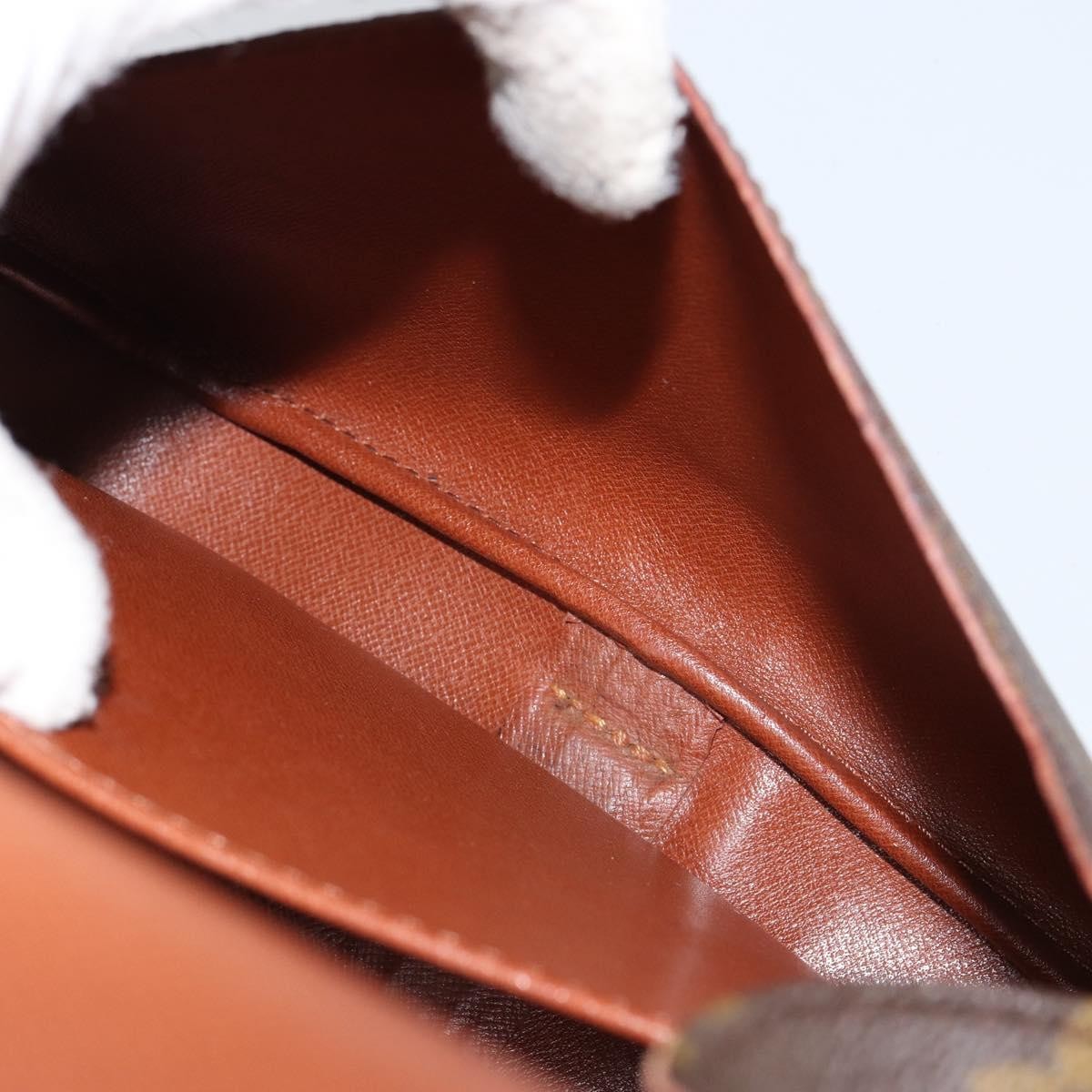 Louis Vuitton Cartouchiere Handbag Monogram Canvas, BROWN, CANVAS, Shoulder bag