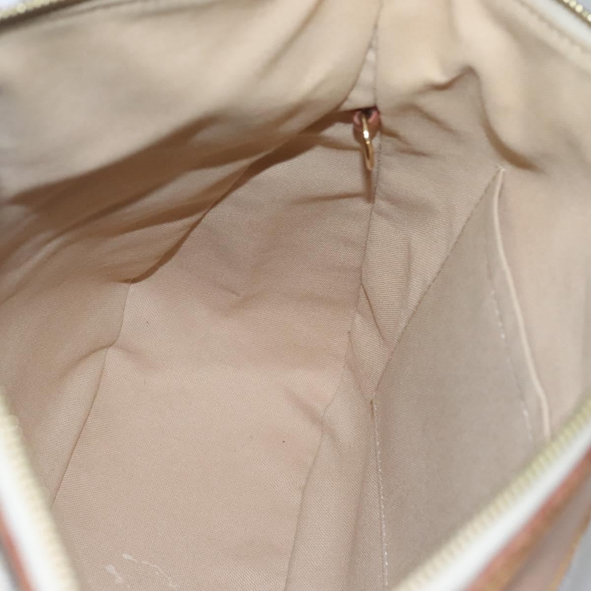 Louis Vuitton Siracusa Handbag Damier, WHITE, CANVAS, Shoulder bag