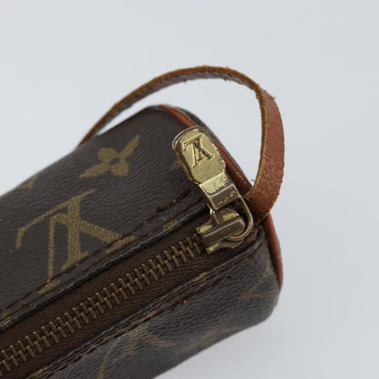 Louis Vuitton Papillon Pochette Monogram Canvas, BROWN, CANVAS, Clutche & pouche