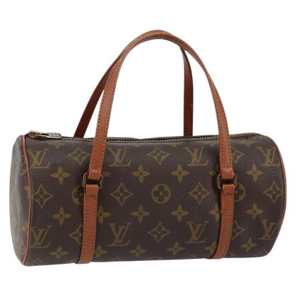 Louis Vuitton Papillon Handbag Monogram Canvas, BROWN, CANVAS, Handbag