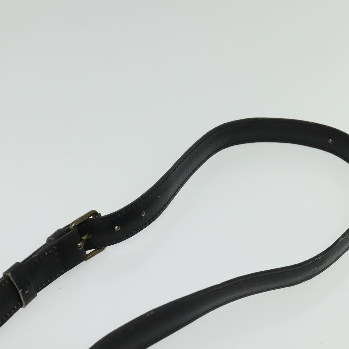 Louis Vuitton Cartouchiere Handbag Epi Leather, BLACK, LEATHER, Handbag