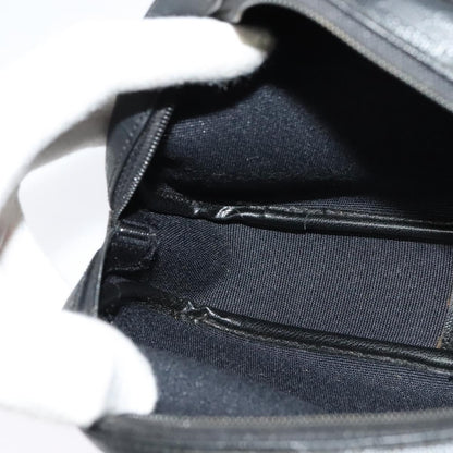 Christian Dior Vintage Trotter Pouch Canvas, BLACK, CANVAS, Clutche & pouche