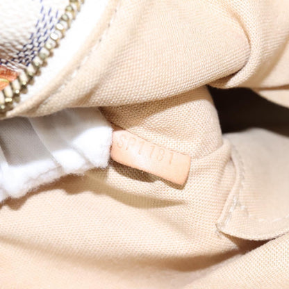 Louis Vuitton Siracusa Handbag Damier, WHITE, CANVAS, Shoulder bag