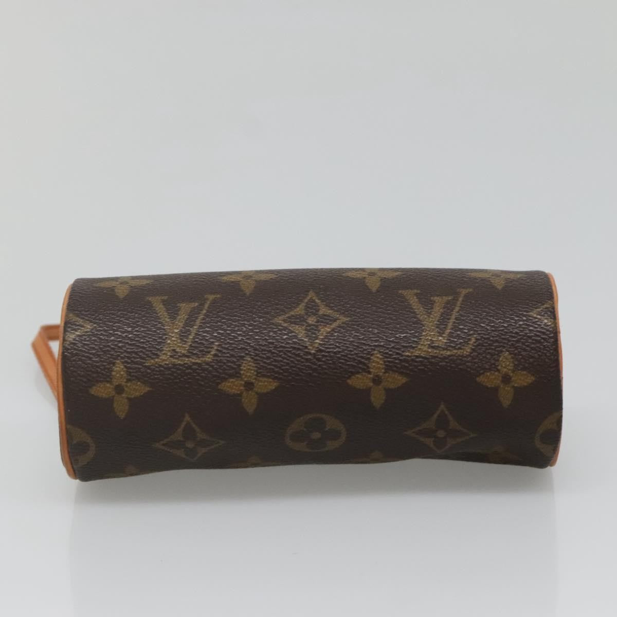 Louis Vuitton Papillon Pochette Monogram Canvas, BROWN, CANVAS, Handbag