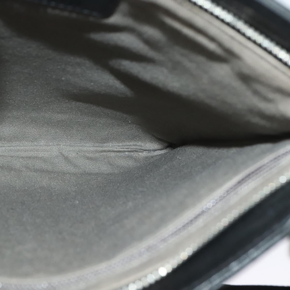 Salvatore Ferragamo Gancini Shoulder Bag Leather, BLACK, LEATHER, Shoulder bag