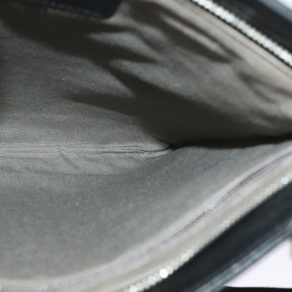 Salvatore Ferragamo Gancini Shoulder Bag Leather, BLACK, LEATHER, Shoulder bag