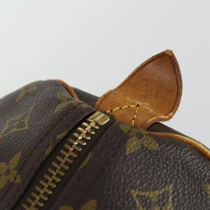 Louis Vuitton Keepall Bag Monogram Canvas, BROWN, CANVAS, Travel bag
