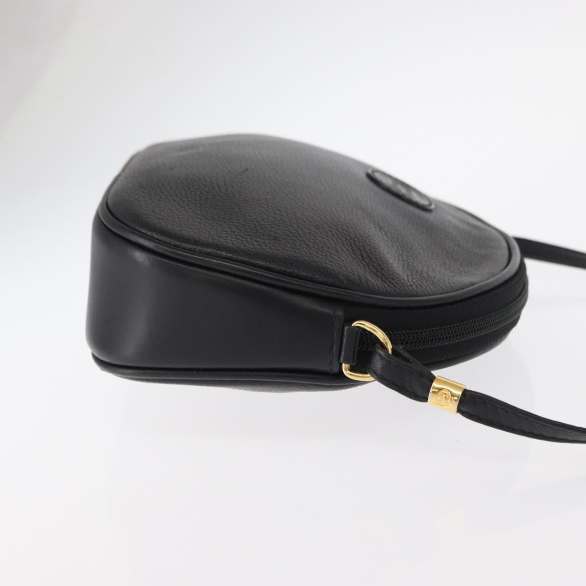 Gucci Vintage Shoulder Bag Leather, BLACK, LEATHER, Shoulder bag