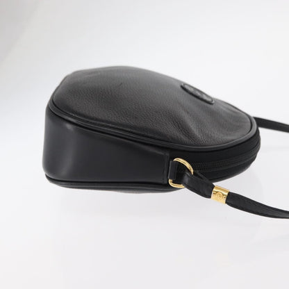 Gucci Vintage Shoulder Bag Leather, BLACK, LEATHER, Shoulder bag