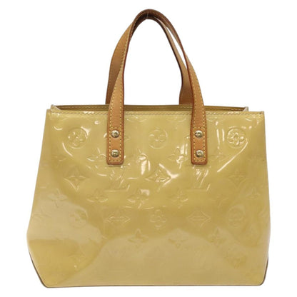 Louis Vuitton Reade Handbag Monogram Vernis, BEIGE, PATENT_LEATHER, Handbag