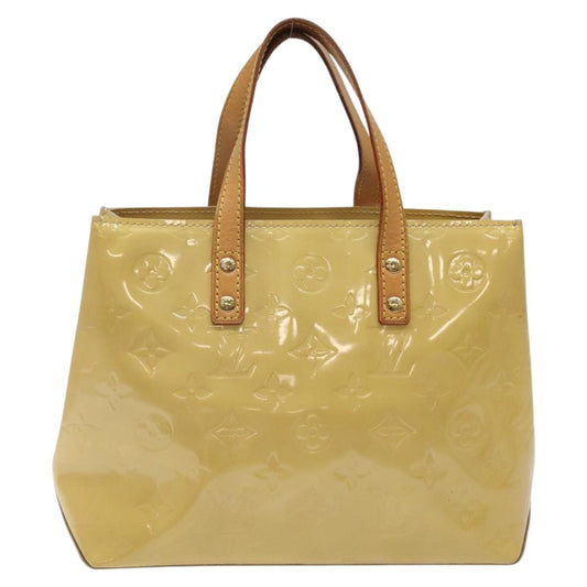 Louis Vuitton Reade Handbag Monogram Vernis, BEIGE, PATENT_LEATHER, Handbag