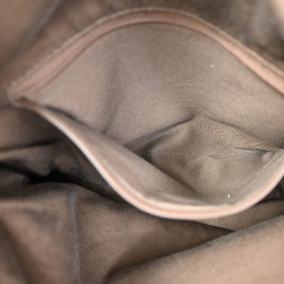 Gucci Vintage Bamboo Shoulder Bag Leather, BROWN, LEATHER, Shoulder bag