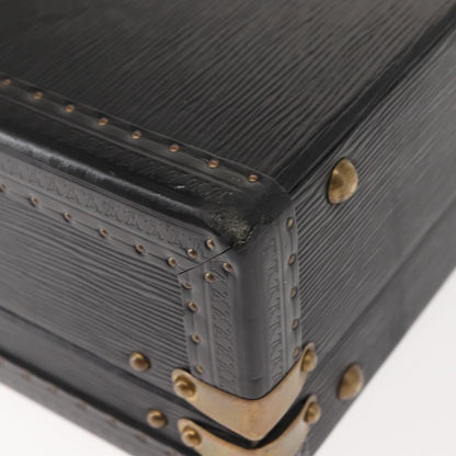 Louis Vuitton President Classeur Briefcase Epi Leather, BLACK, LEATHER, Briefcase