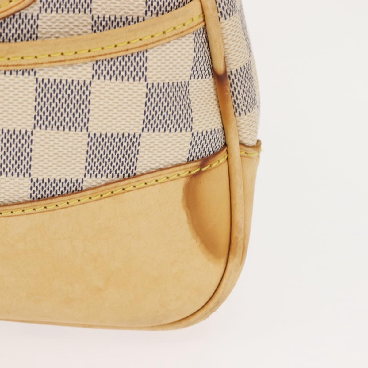 Louis Vuitton Berkeley Handbag Damier, BEIGE, CANVAS, Handbag