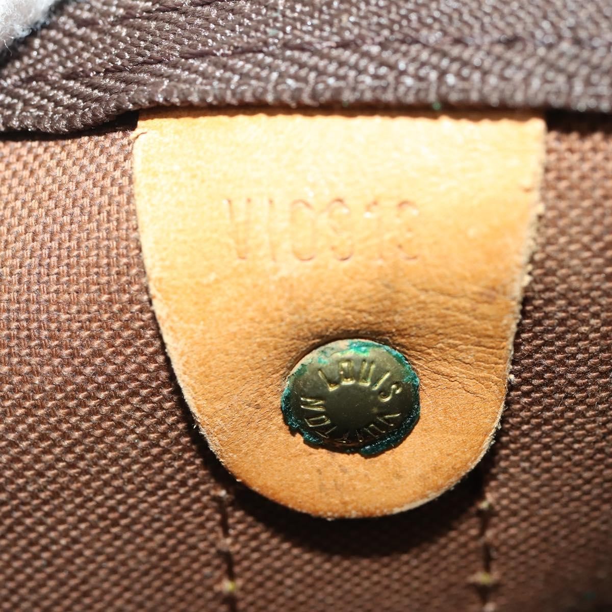 Louis Vuitton Keepall Bag Monogram Canvas, BROWN, CANVAS, Travel bag