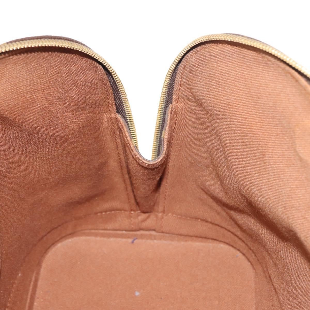 Louis Vuitton Alma Handbag Monogram Canvas, BROWN, CANVAS, Handbag