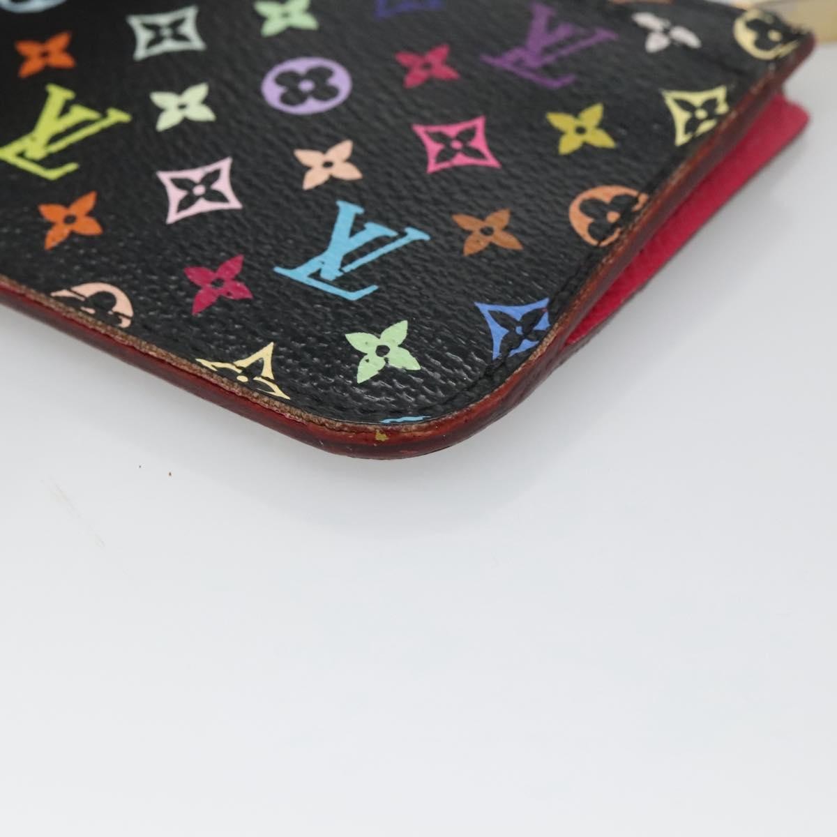 Louis Vuitton Pochette clés NM Monogram Multicolor Canvas, MULTICOLOUR, CANVAS, Wallets