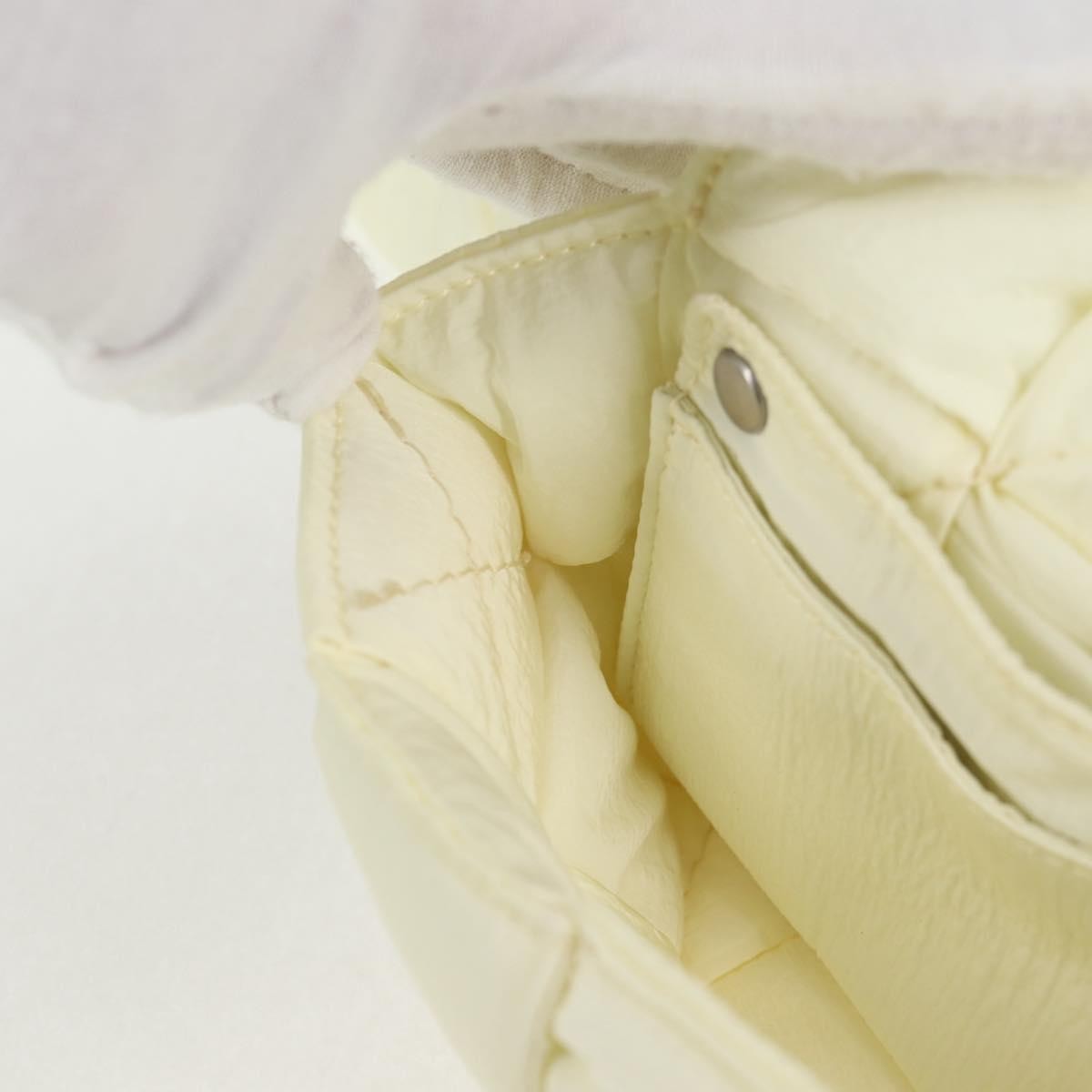 Bottega Veneta Padded Tech Cassette Crossbody Bag Intrecciato Nylon, WHITE, SYNTHETIC, Crossbody bag