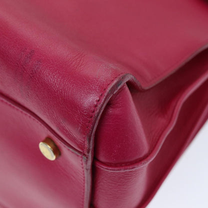 Saint Laurent Sac de Jour Carryall Bag Leather, PINK, LEATHER, Handbag