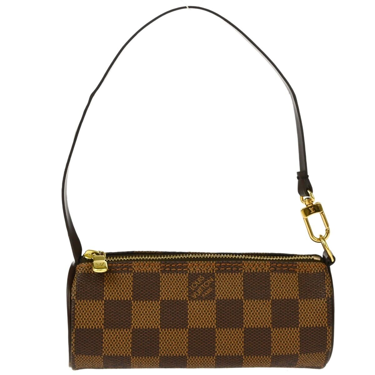 Louis Vuitton Papillon Pochette Monogram Canvas, BROWN, CANVAS, Clutche & pouche