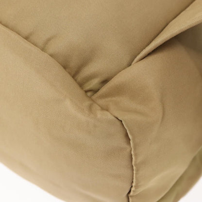 Prada Double Pocket Buckle Backpack Tessuto, BEIGE, NYLON, Backpack