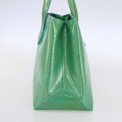 Louis Vuitton Wilshire Handbag Monogram Vernis, BLUE, PATENT_LEATHER, Handbag